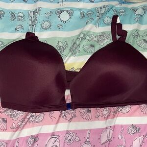 PINK Women's Burgundy Bra